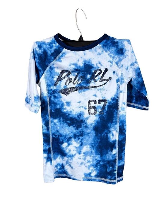 Polo by Ralph Lauren Other - Polo Ralph Lauren Performance T Shirt Blue Tie Dye Size 7